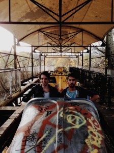 Breaking the rules and into an abandoned theme park in Berlin.