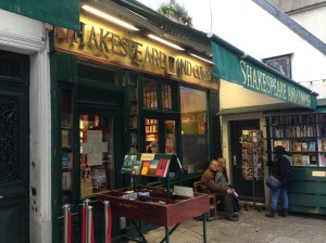 Shakespeare and Co. Bookstore