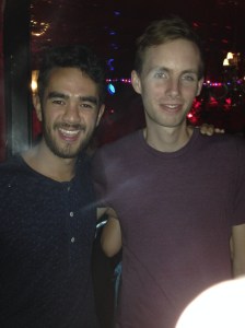 Jesse and me at Roses