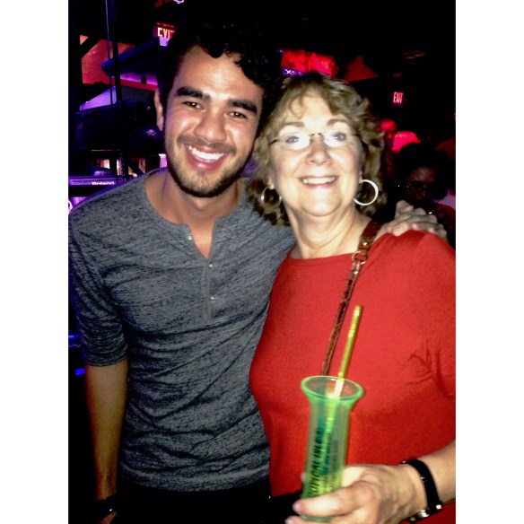 Mom and I take Bourbon!